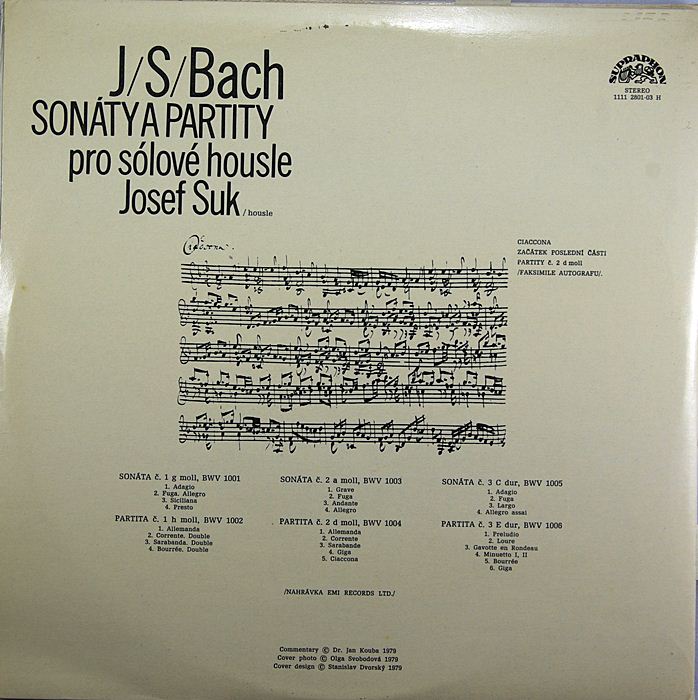 J.S.BACH-JOSEF SUK