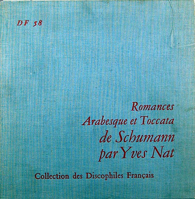 schumann romances  yves nat