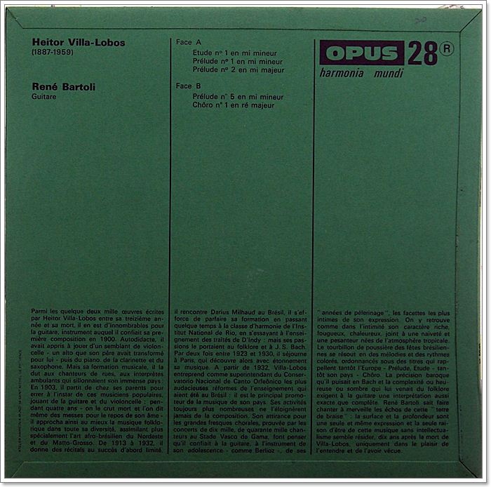 (10in) VILLA-LOBOS RENE