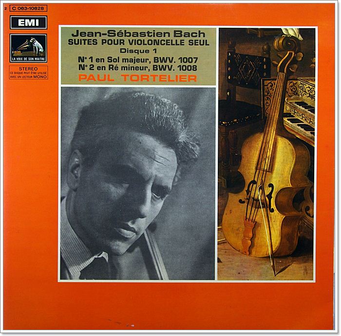 BACH SUITE POUR VIOLONCELLE SEUL DISQUE 1