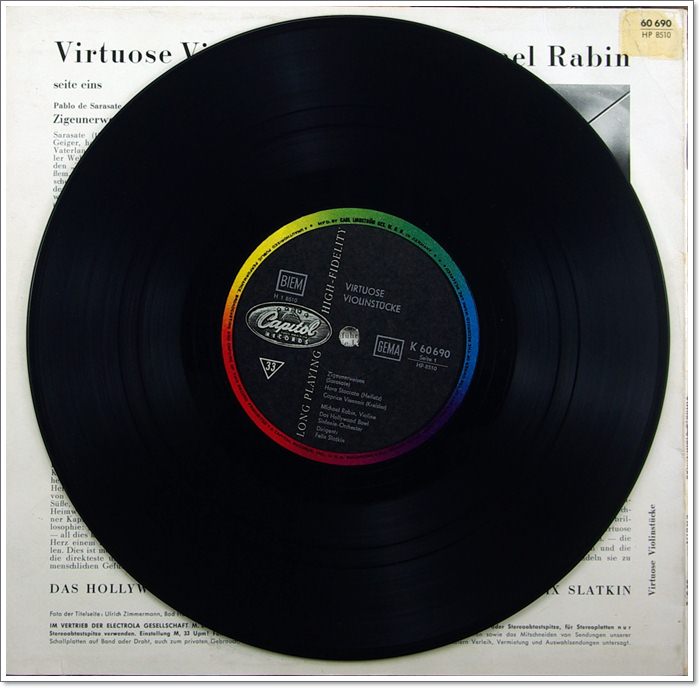 SARASATE, HEIFETZ, KREISLER, PAGANINI, FIMSKY-LORSSAKOFF, SAINT-SAENS MICHAEL FABIN