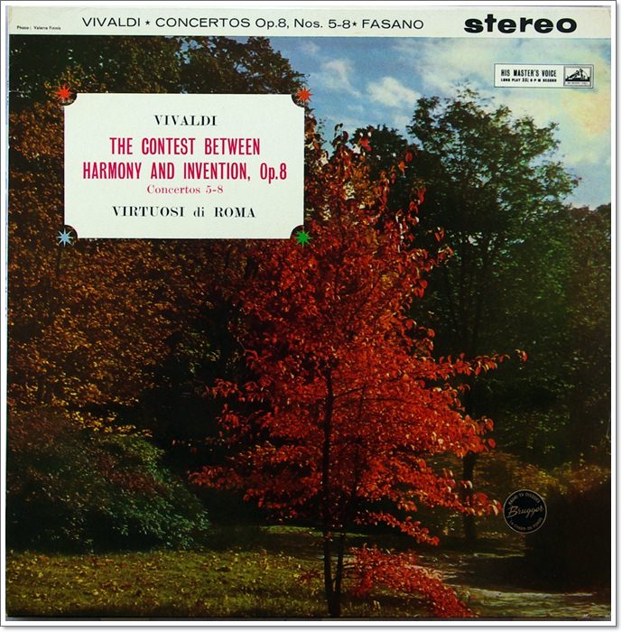 VIVALDI THE CONTEST BETWEEN HARMONY AND INVENTION, OP. 8 VIRTUOSI DI ROMA