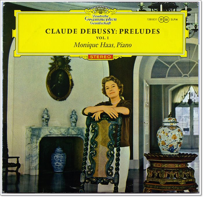 CLAUDE DEBUSSY PRELUDES, VOL.1 MONIQUE HAAS, PIANO