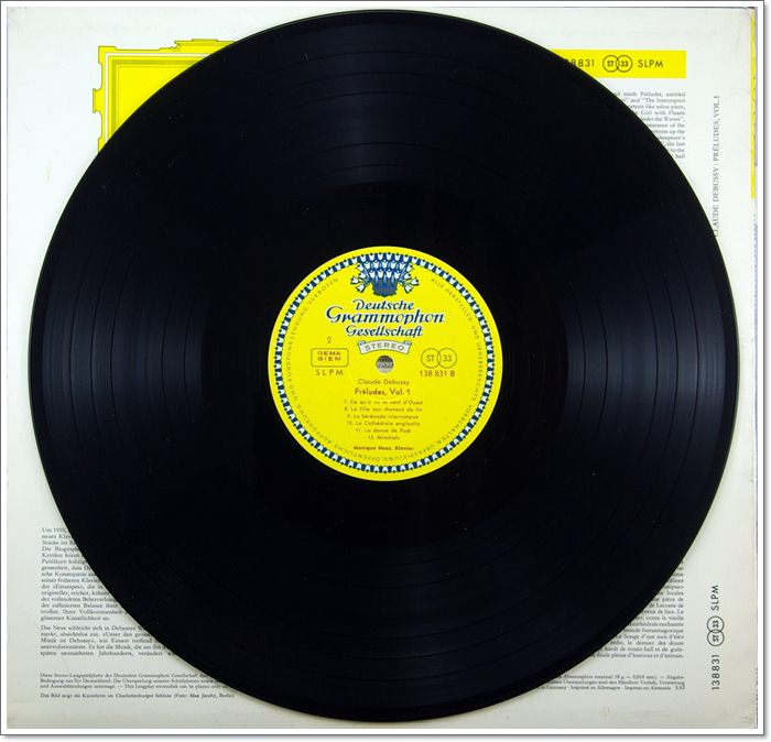 CLAUDE DEBUSSY PRELUDES, VOL.1 MONIQUE HAAS, PIANO