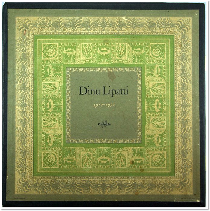 COLUMBIA FCX 491/95 - DINU LIPATTI 1917-1950 - 5LP BOX