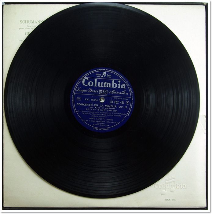 COLUMBIA FCX 491/95 - DINU LIPATTI 1917-1950 - 5LP BOX
