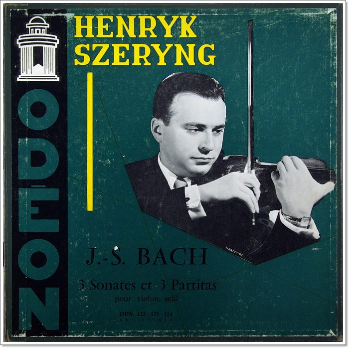 J.S.BACH  3 SONATAES ET 3 PARTITAS POUR VIOLIN SEUL