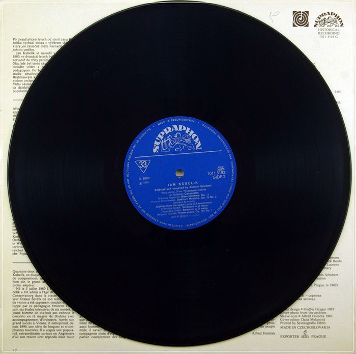 THE IMMORTAL ART OF JAN KUBELIK