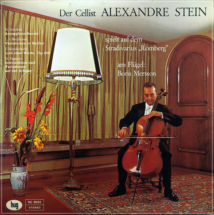 ALEXANDRE STEIN - SCHUBERT ARPEGGIONE-SONATE