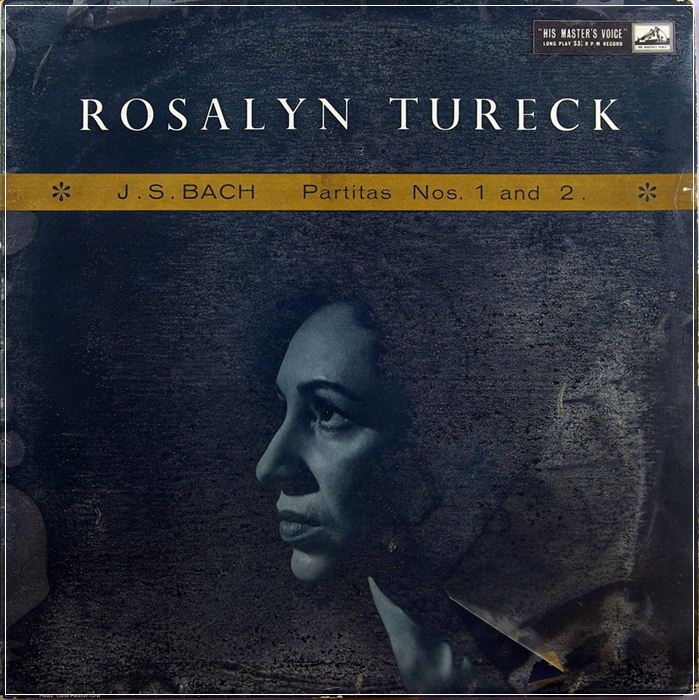 BACH PARTITAS NOS.1 , 2 - ROSALYN TURECK