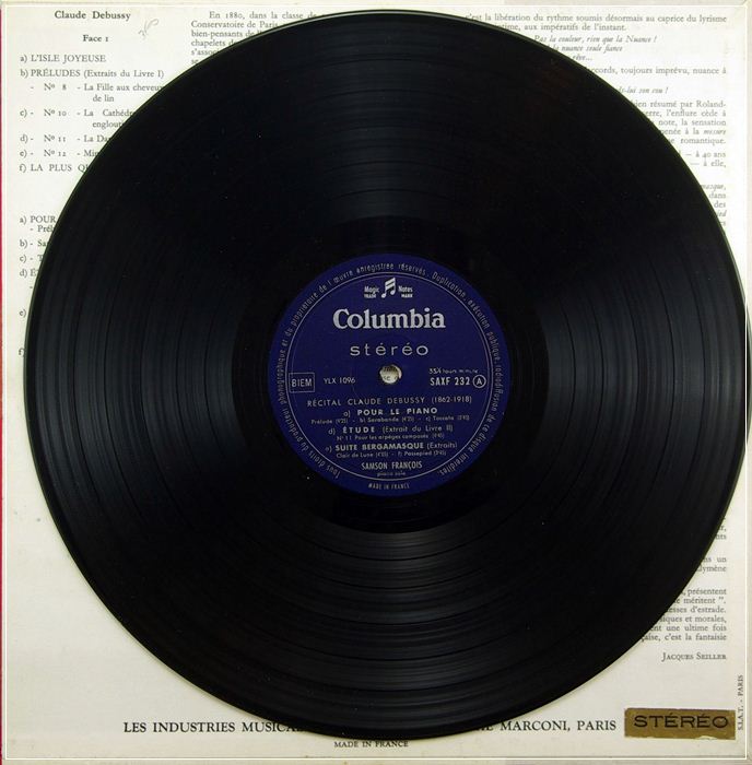 SAMSON FRANCOIS RECITAL DEBUSSY