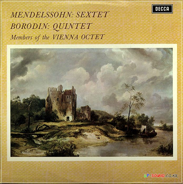 SXL 6414 BORODIN: QUINTET / MENDELSSOHN: SEXTET VIENNA OCTET WB