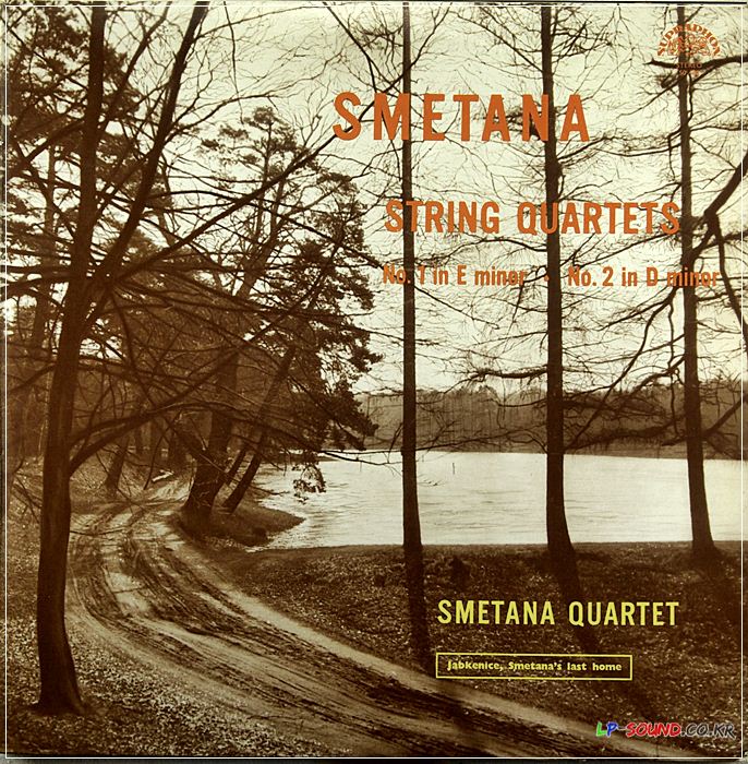SMETANA QUARTETS NO.1/2  SMETANA QUARTET  SUPRAPHON