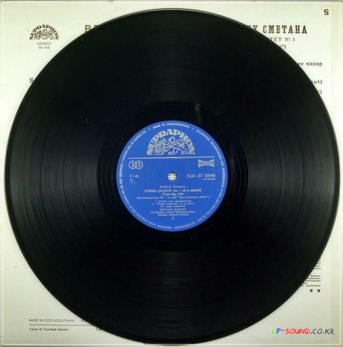 SMETANA QUARTETS NO.1/2  SMETANA QUARTET  SUPRAPHON