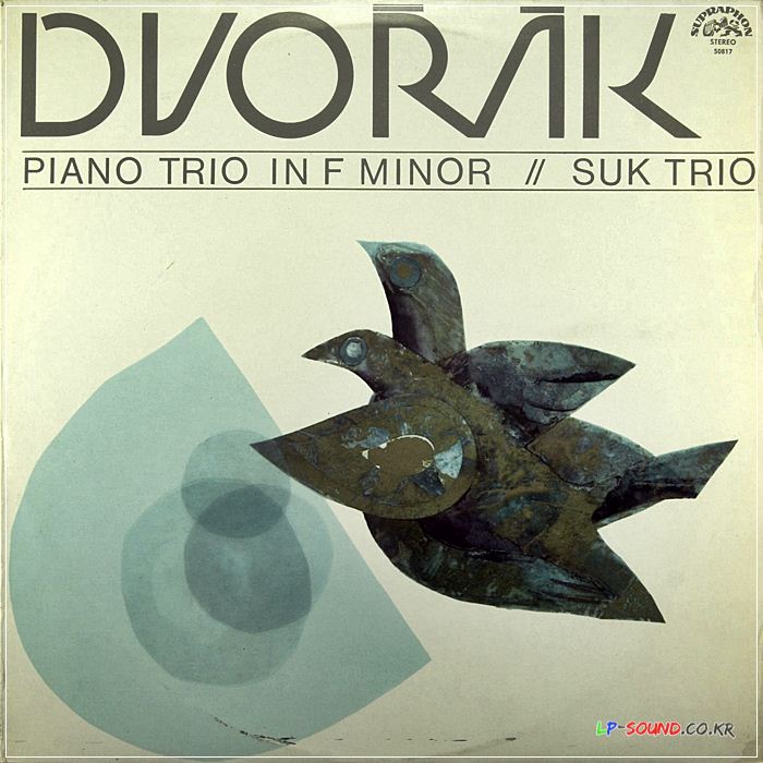 DVORAK PIANO TRIO No.2 OP.65 SUK TRIO SUPRAPHON STEREO