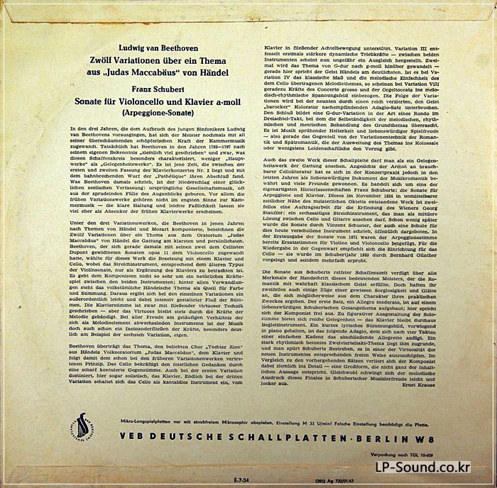 DANIEL SCHAFRAN 'ARPEGGIONE SONATE' ETC