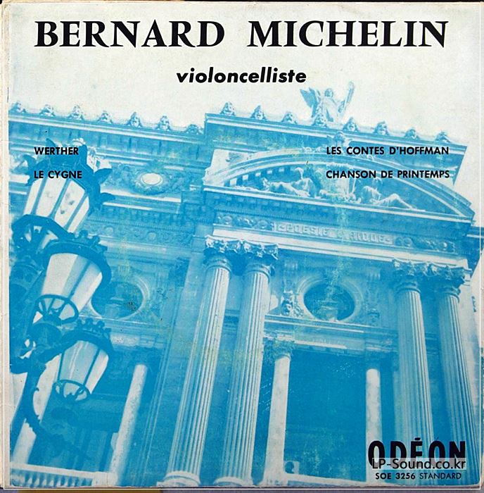 BERNARD MICHELIN CELLO A. COLLARD PIANO  FRENCH EP ODEON