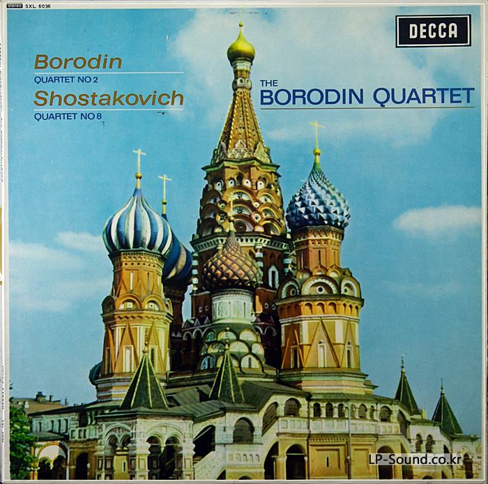 BORODIN SHOSTAKOVICH QUARTETS LP NM WB GR OR