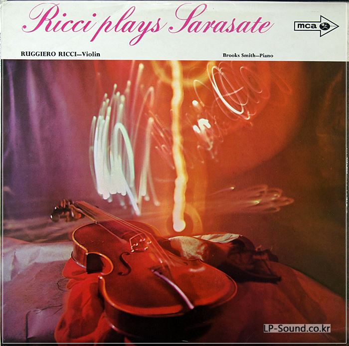 *RUGGIERO RICCI* PLAYS *SARASATE: SPANISH DANCES etc *BROOKS SMITH