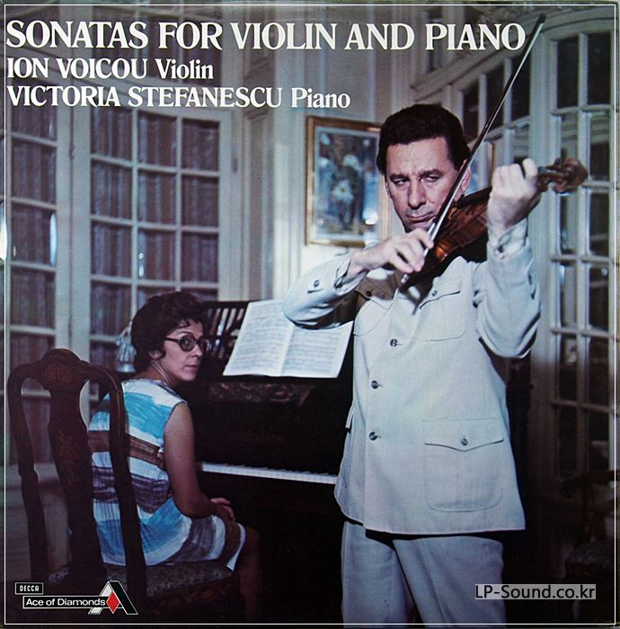 DECCA SDD 352 (NO SXL) *VOICOU STEFANESCU* RAVEL YSAYE ENESCO VIOLIN SONATA