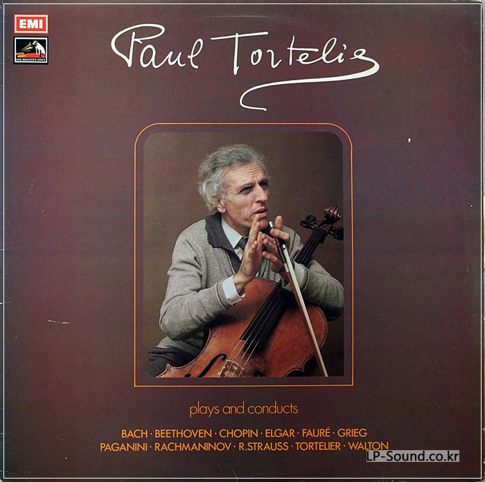 SEOM 19 - PAUL TORTELIER - PLAYS & CONDUCTS - BACH BEETHOVEN CHOPIN ELGAR UK
