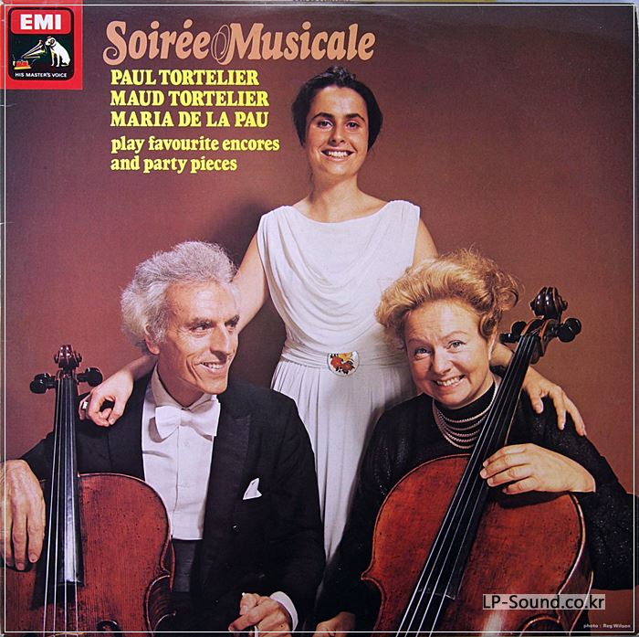 PAUL TORTELIER : SOIREE MUSICALE SIGNED QUAD      ASD 3283