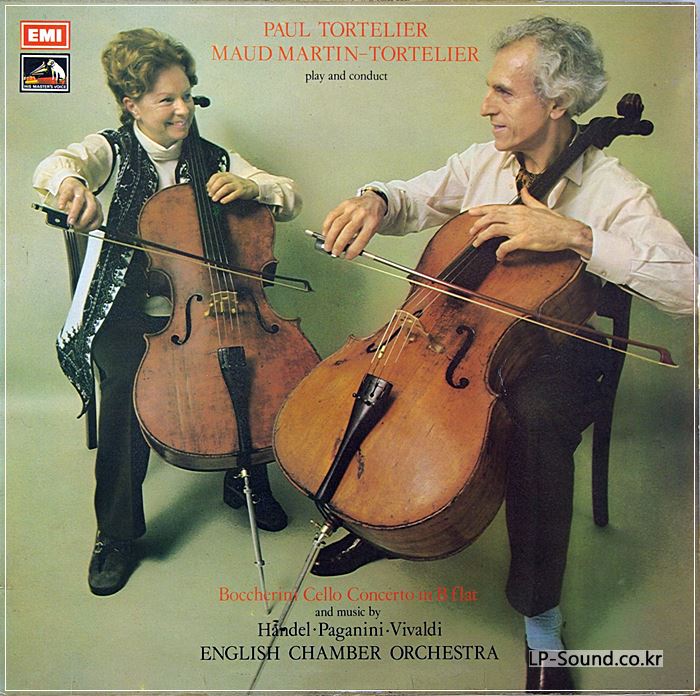 ASD 3015 STEREO BOCCHERIN CELLO CONCERTO PAUL & MAUD MARTIN TORTELIER