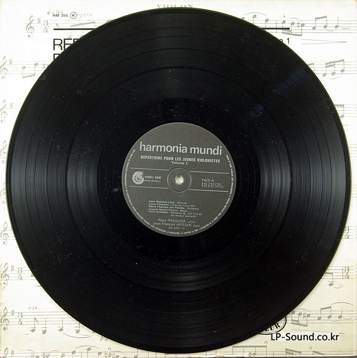 REGIS PASQUIER - YOUNG VIOLINIST'S GUIDE VOL.1 - HARMONIA MUNDI