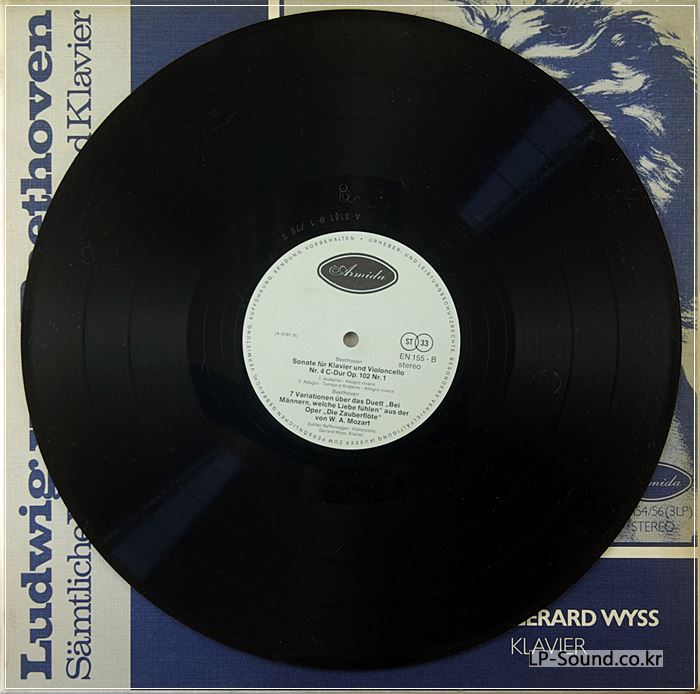 VERY RARE BOX  NYFFENEGGER  WYSS BEETHOVEN COMPL. WORKS CELLO PIANO GER ARMIDA