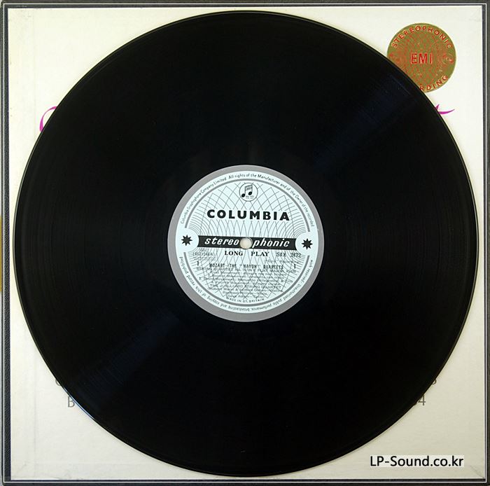 COLUMBIA SAX 2470-2 BLUE/SILVER *JULLIARD QUARTET* MOZART HAYDN QUARTETS *3 LP