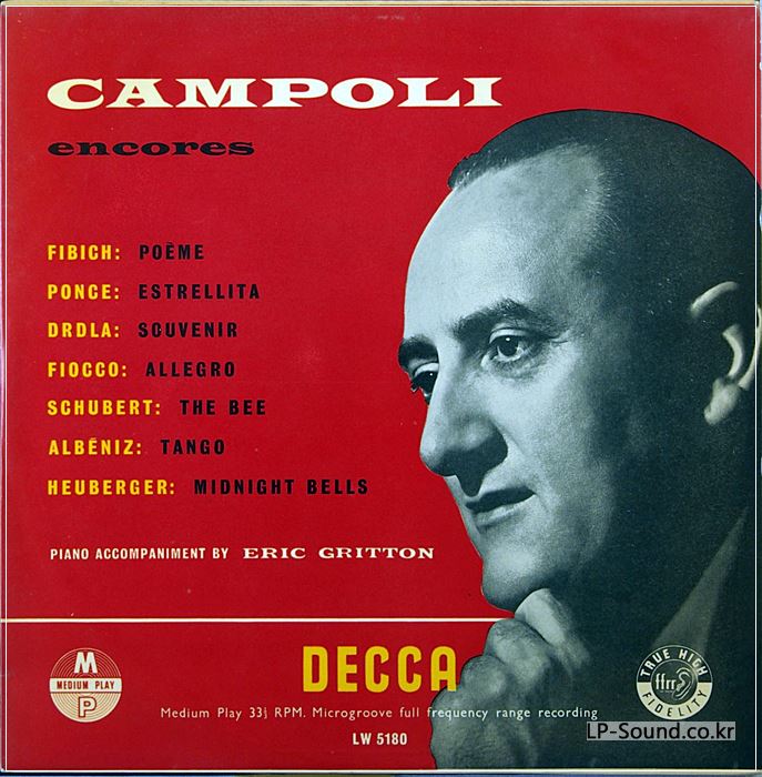 LW 5180 - ALFREDO CAMPOLI - ENCORES - ERIC GRITTON - 10