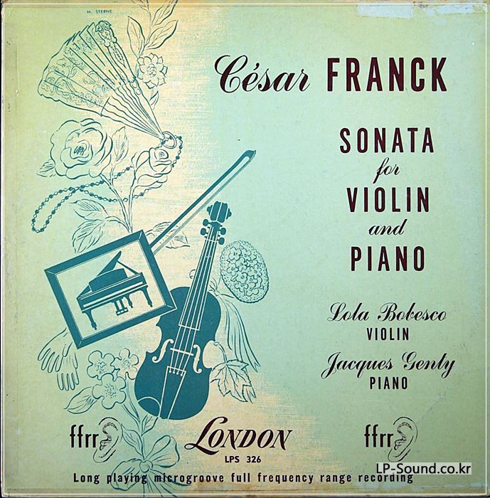 CESAR FRANCK: VIOLIN SONATA IN A MAJOR – BOBESCO & GENTY