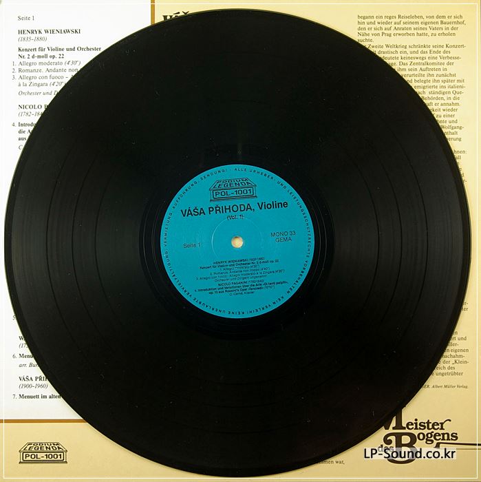 VASA PRIHODA VIOLIN – MEISTER DWS BOGENS  PODIUM LEGENDA