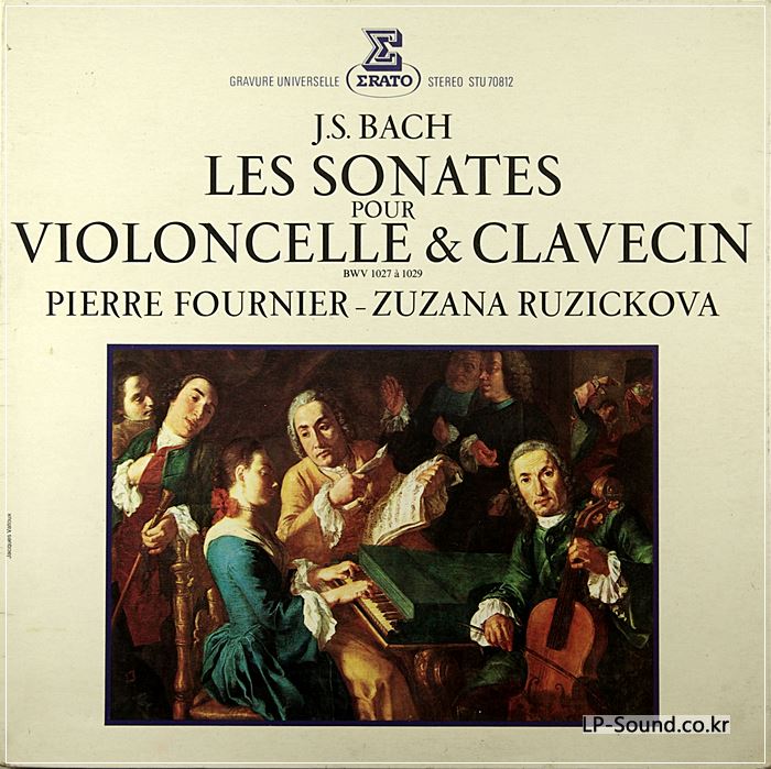 BACH - TROIS SONATES POUR VIOLONCELLE ET CLAVECIN