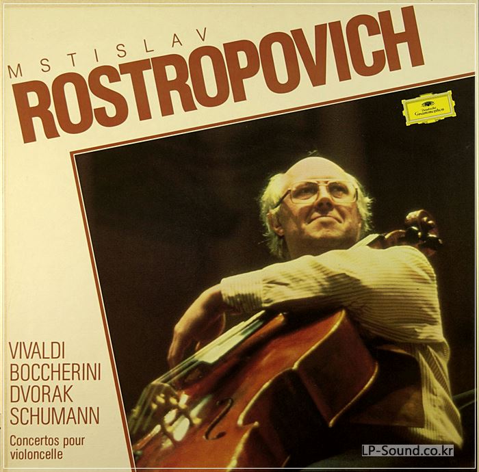 ROSTROPOVICH CELLO CONCERTO VIVALDI/DVORAK