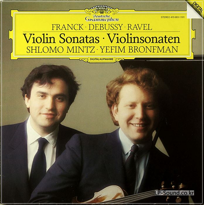 *SHLOMO MINTZ YEFIM BRONFMAN* RAVEL DEBUSSY VIOLIN SONATAS