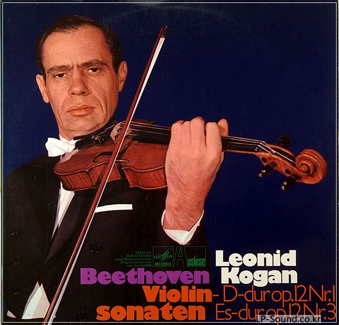 BEETHOVEN VIOLIN SONATA NO.1/3 REONID KOGAN
