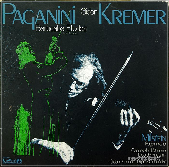 EURODISC 2 LP SET GIDON KREMER PAGANINI BARUCABA ETUDES