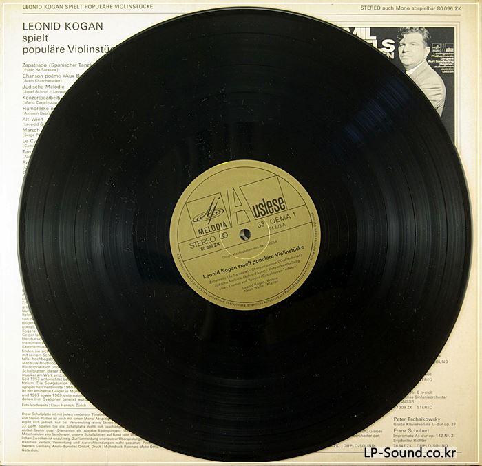 MELODIYA LEONID KOGAN VIOLIN PLAYS
