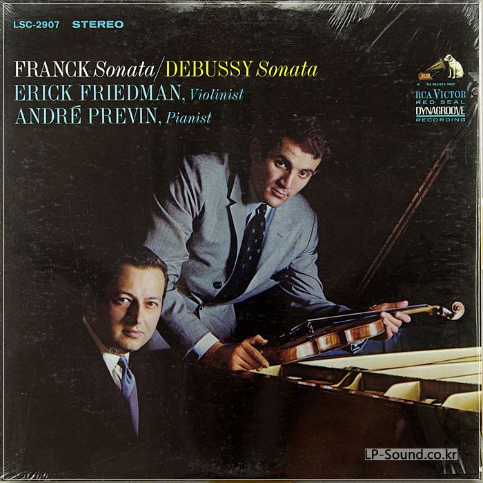 FRIEDMAN: FRANCK, DEBUSSY VIOLIN SONATAS .RCA LSC 2907