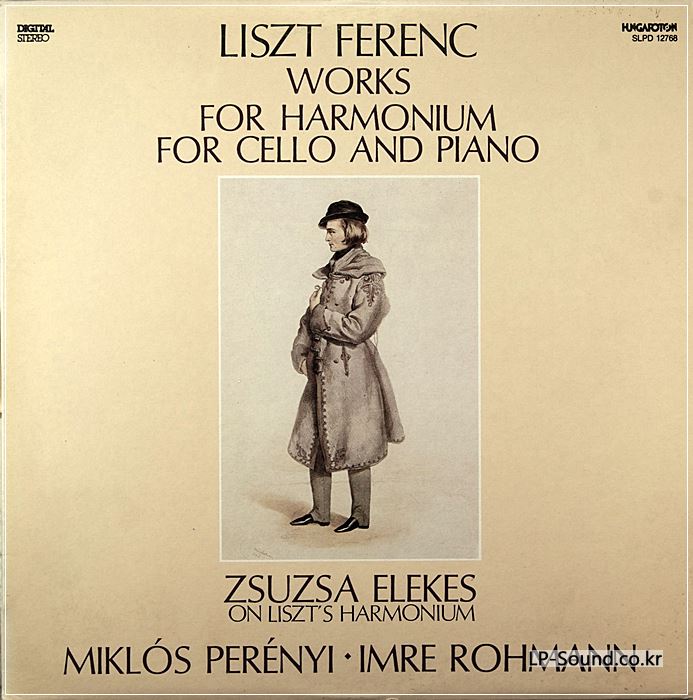 PERENYI CELLO LISZT WORKS ELEKES ROHMANN HUNGAROTON