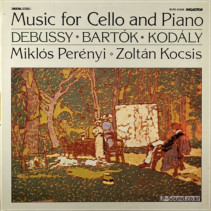 PERENYI CELLO PLAY DEBUSSY,KODALY- HUNGAROTON SLPD 31026