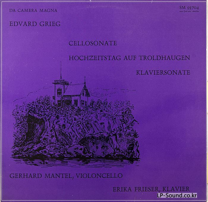 G.MANTEL CELLO GRIEG SONATAS & FRIESER / PIANO