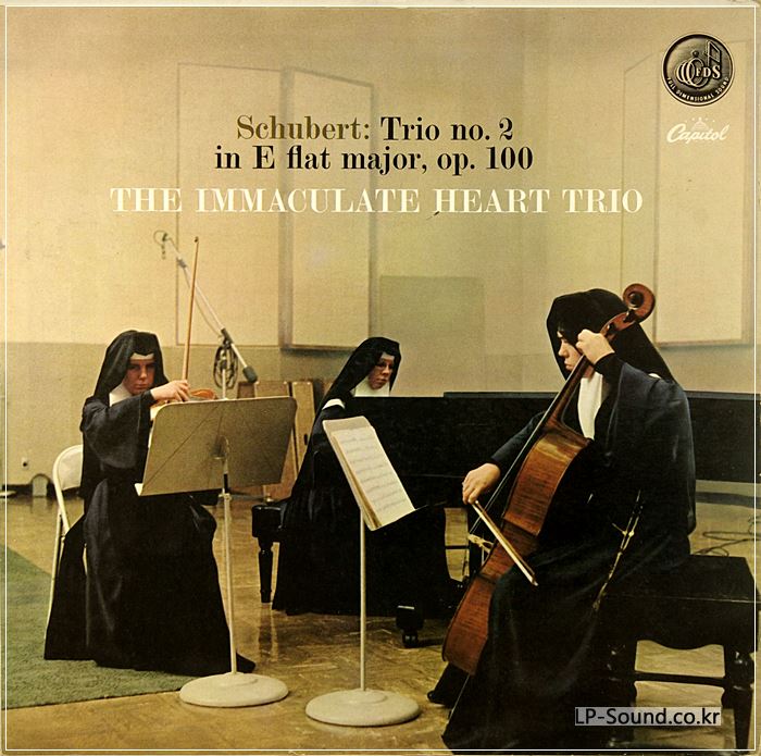 THE IMMACULATE HEART TRIO SCHUBERT TRIO NO.2 OP100 CAPITOL