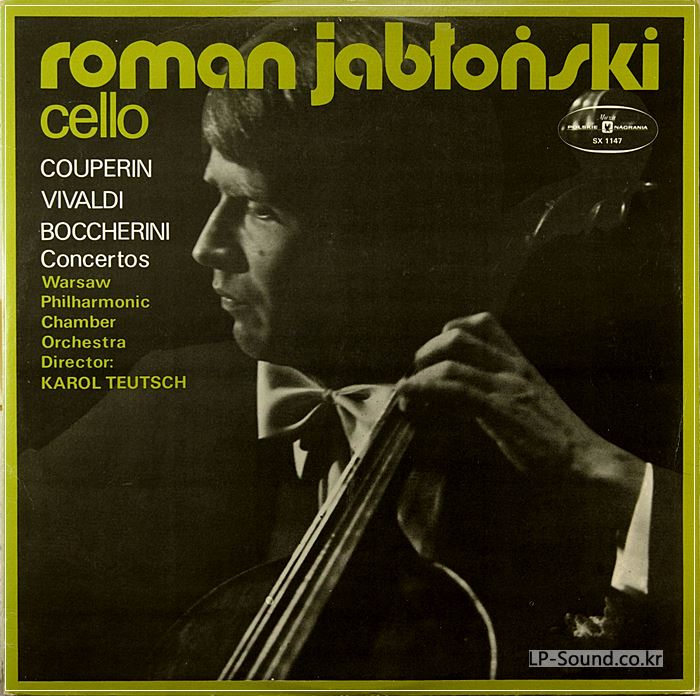 RARE ROMAN JABLONSKI COUPERIN  MUZA STEREO SX1147  POLAND