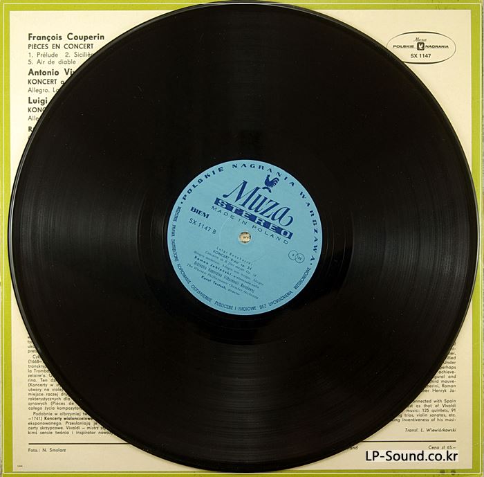 RARE ROMAN JABLONSKI COUPERIN  MUZA STEREO SX1147  POLAND