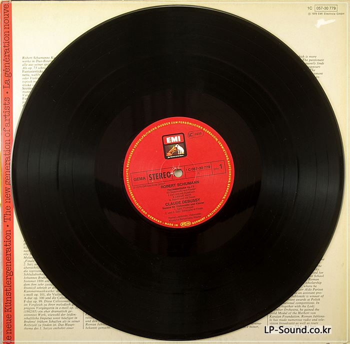 SCHUMANN BRAHMS DEBUSSY – CELLO SONATAC JABLONSKI BORUCINSKA RARE LP
