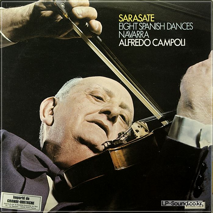 ALFREDO CAMPOLI* PLAYS *SARASATE: EIGHT SPANISH DANCES /NAVARRA