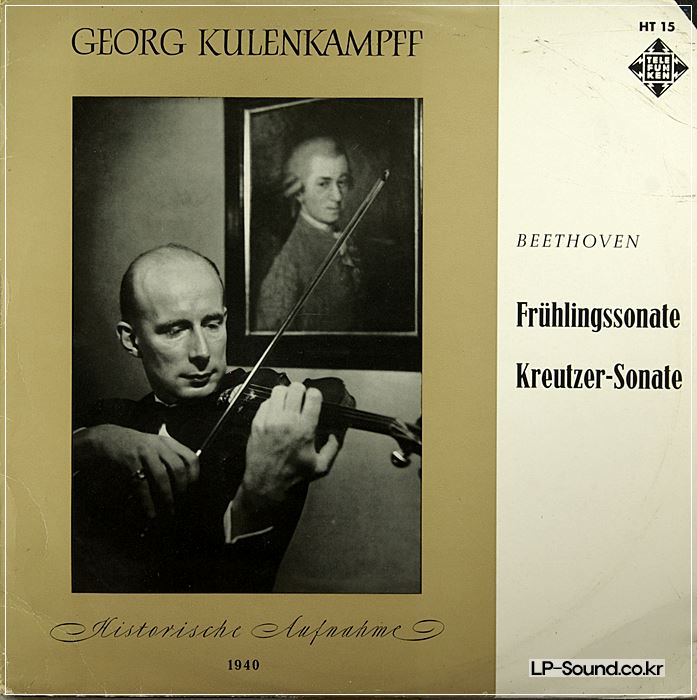 KULENKAMPFF BEETHOVEN VIOLIN SONATAS TELEFUNKEN HT 15