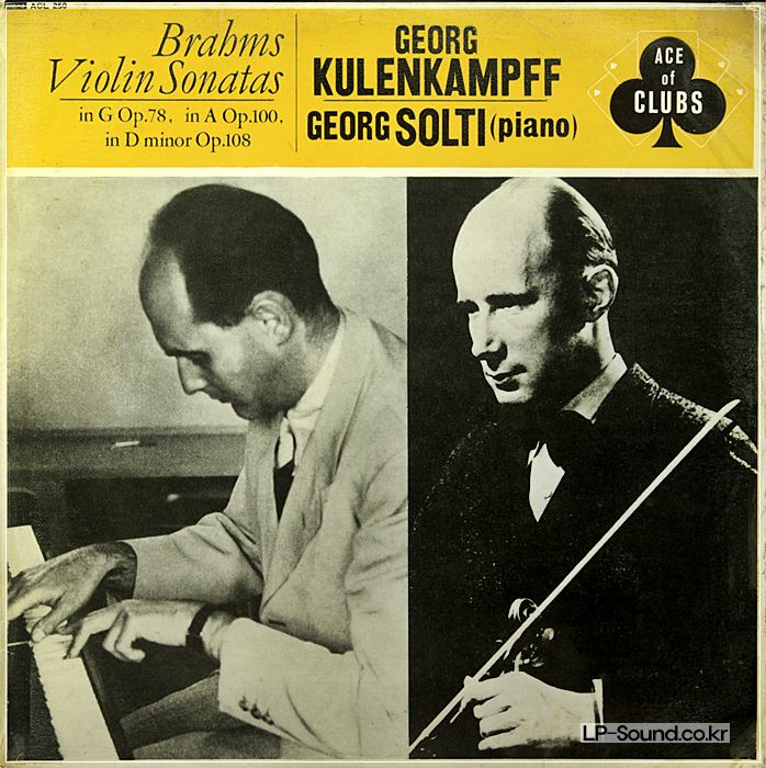 GEORG KULENKAMPFF & SOLTI (PIANO) BEETHOVEN/MOZART  SONATAS LP ED1